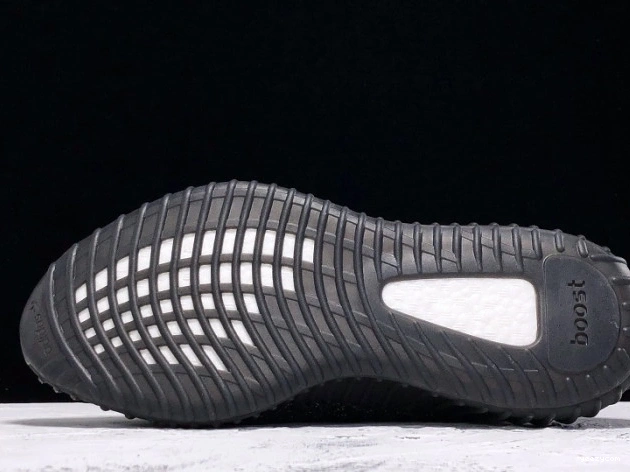 350 - Yeezy (Reflective) Boost Static FU9007 Adidas Black V2 0813